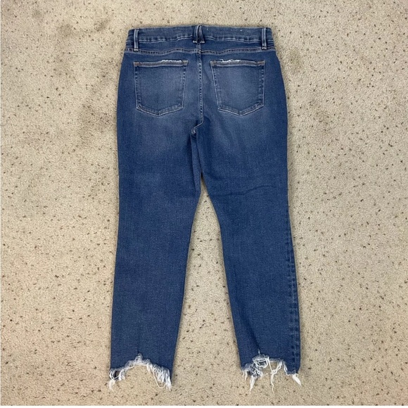 GOOD AMERICAN Good Leg Jeans Raw Hem - Picture 3 of 5